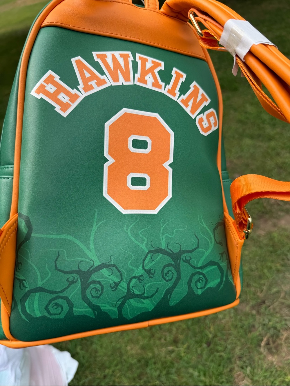 Loungefly Stranger Things Hawkins High Tigers Mini Backpack NWT - Picture 9 of 13